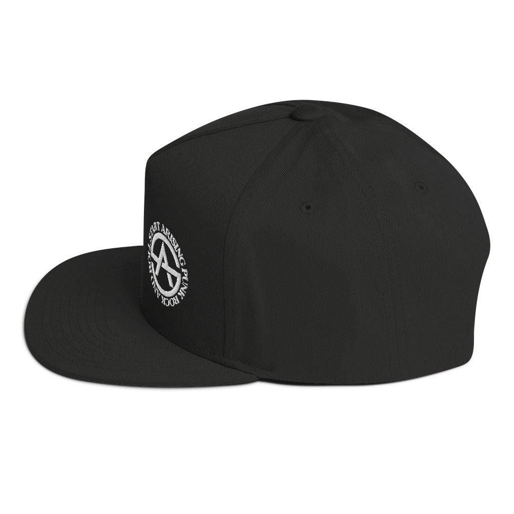 Flat Bill Cap with badge logo